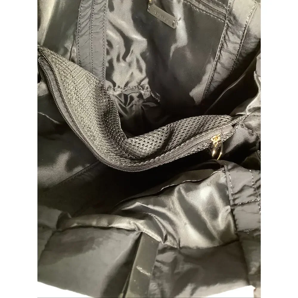 Ilyswee Black Slouchy Crossbody Shoulder Bag Travel Utility Casual P7-11